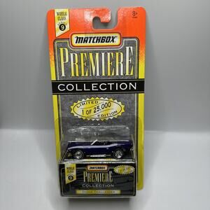 1997 Matchbox Premiere Collection S9 Dodge Challenger in Purple w/RR NEW